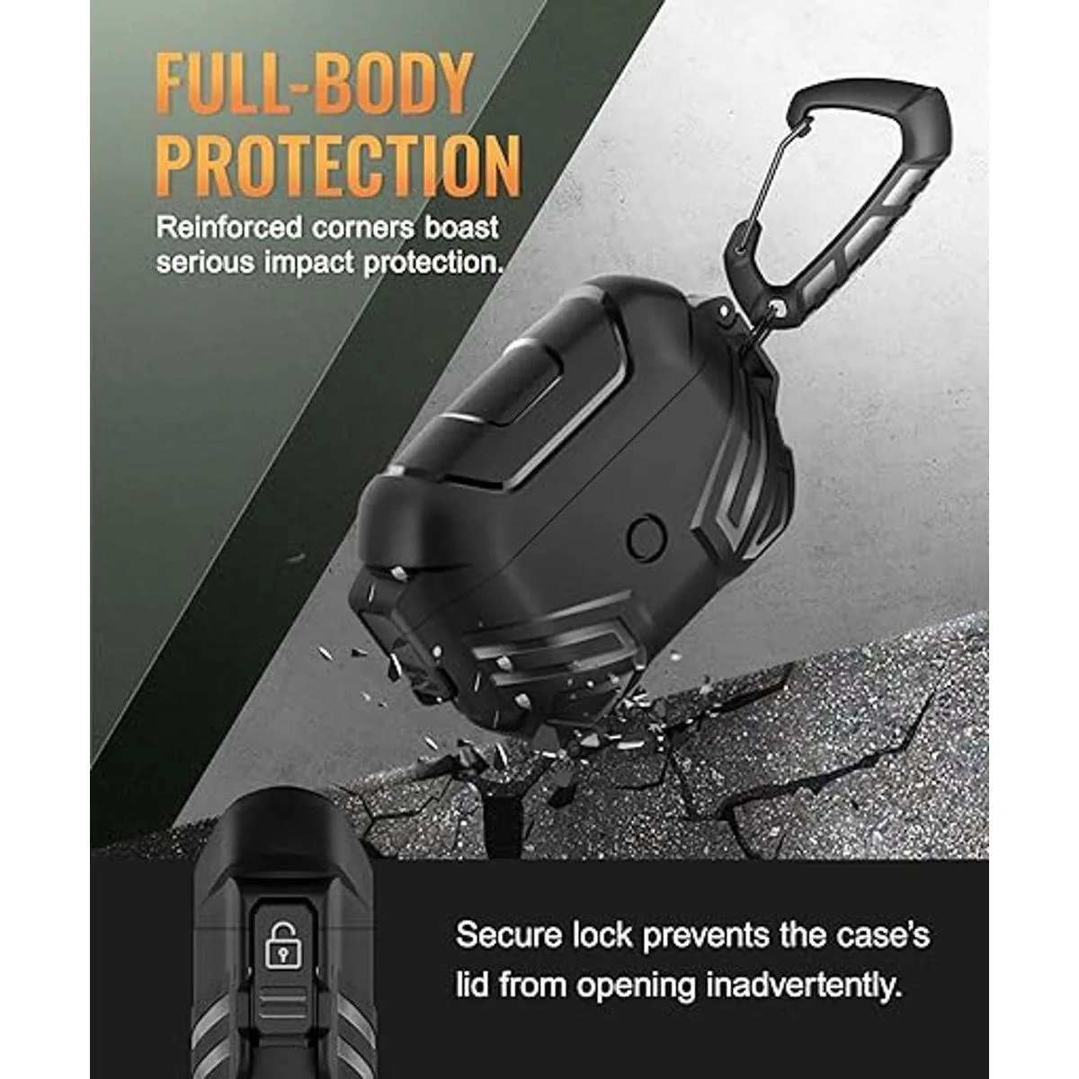 MOBOSI Funda para AirPods Pro de 2 generación 2022 con_3