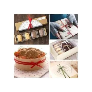 Lazos de papel de rafia con diseño de ángel de penta para_6