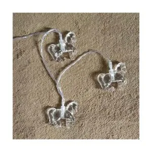 Penfly 5.4 ft 10 luces LED decorativas en forma de caballo_2