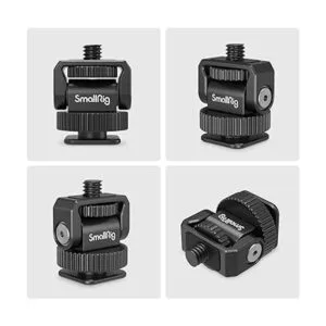 SmallRig Adaptador de montaje de zapata fría de cabeza de_7