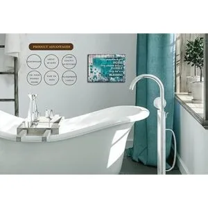 Decoración inspiradora de baño para dormitorio decoración_5