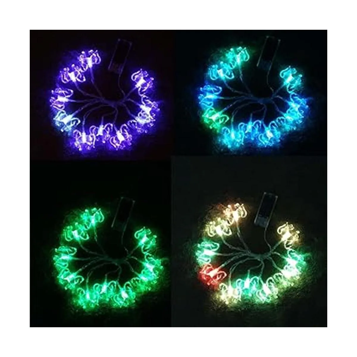 Penfly 5.4 ft 10 luces LED decorativas en forma de caballo_5