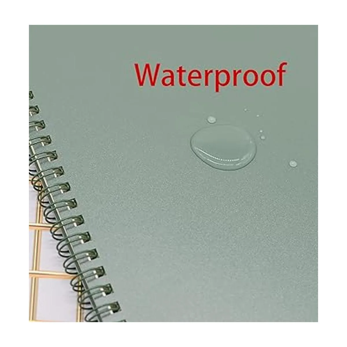 Cuaderno en espiral 4 piezas de 4 colores A5 de plástico_5