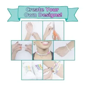 Luwanio Cuentas para hacer pulseras cuentas de pony_5