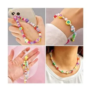 JEBBO 480 cuentas de arcilla de frutas para hacer joyas_6