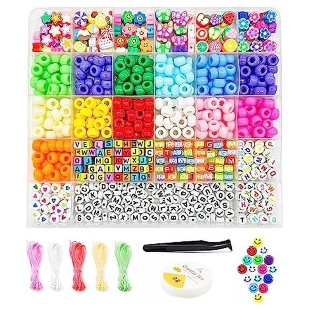 Luwanio Cuentas para hacer pulseras cuentas de pony_1