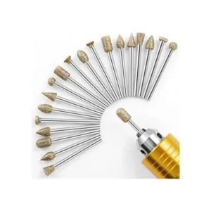 Juego de brocas de molienda de diamante 20 piezas de_1