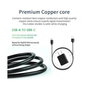 Cable de carga USBC de carga rápido para Verizon Orbic_4