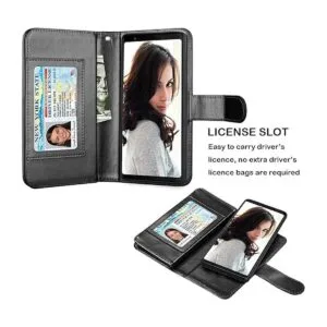 Njjex Funda tipo cartera para Galaxy Note 9 funda para_3
