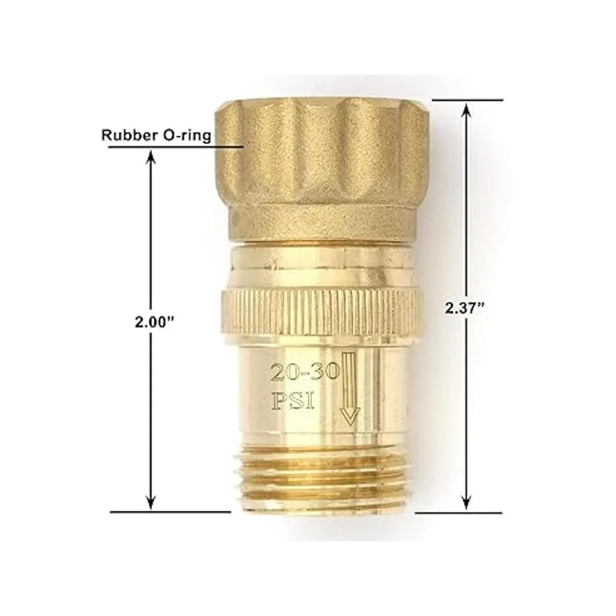 Regulador de presión de agua resistente de 25 psi de rosca_6
