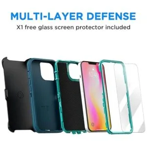 AICase Funda con clip de cinturón para iPhone 14 Plus 6.7_3