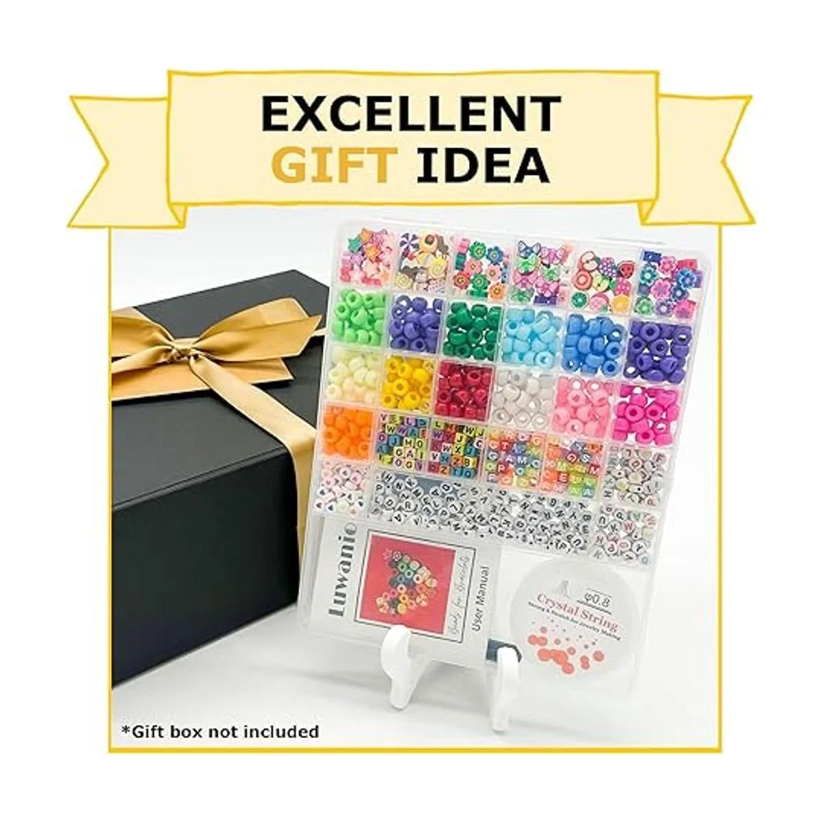 Luwanio Cuentas para hacer pulseras cuentas de pony_6