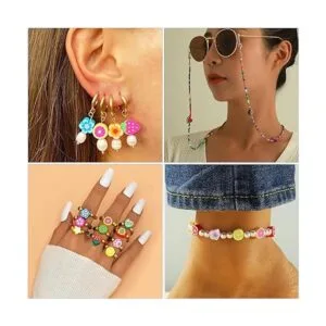 JEBBO 480 cuentas de arcilla de frutas para hacer joyas_7