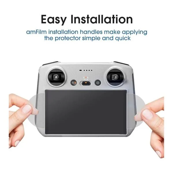 Paquete de 3 amFilm DJI Mini 3 Pro Protector de pantalla_3