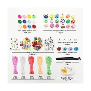 Luwanio Cuentas para hacer pulseras cuentas de pony_2