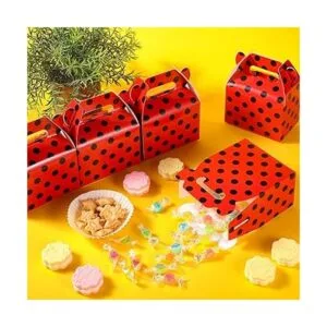 30 cajas de regalo para fiestas temáticas de mariquitas_5