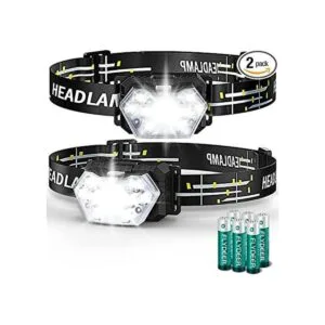 Eirnvop Paquete de 2 faros delanteros LED de 2000 lúmenes_1