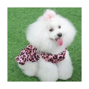 CuteBone Vestido para perro falda para cachorro traje de_5