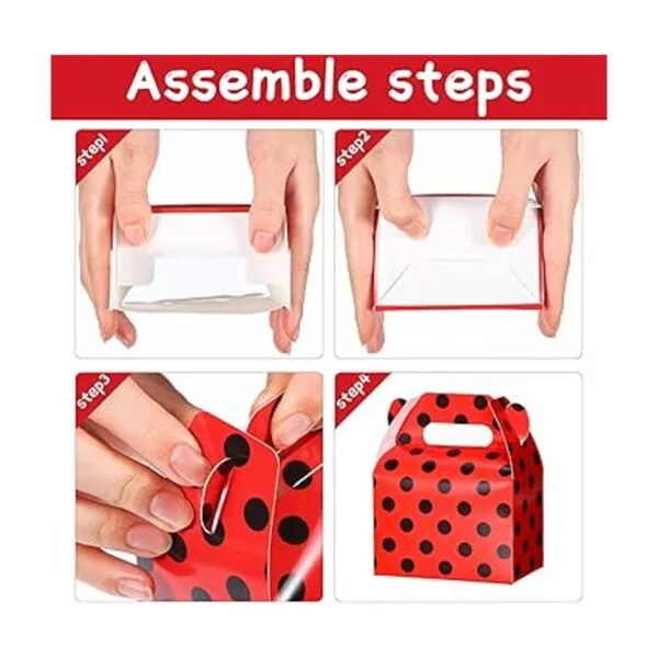 30 cajas de regalo para fiestas temáticas de mariquitas_4