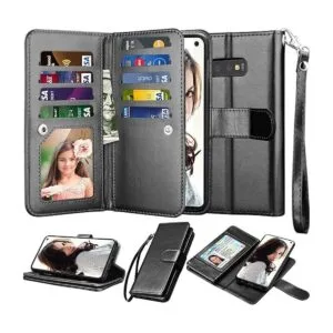 Njjex Funda tipo cartera para Galaxy S10E funda para_1