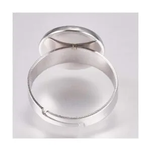 Unicraftale 50 bases de anillo de acero inoxidable para_3