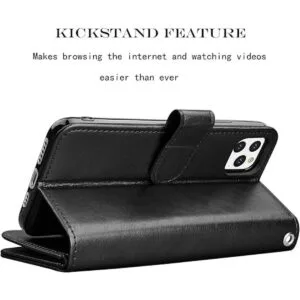 Njjex Funda tipo cartera para iPhone 11 XI para iPhone_5