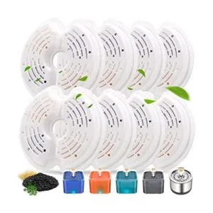 Paquete de 8 filtros de fuente de agua para gatos filtros_1