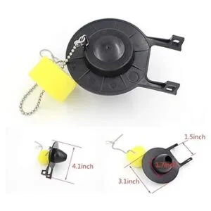 Juego de reparación de repuesto para aleta de inodoro de 2_3