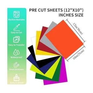 Vinilo de transferencia de calor 3D de 12 x 10 pulgadas_4