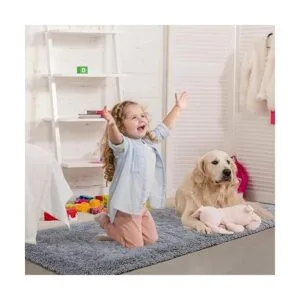 Rtizon Super Soft Fluffy Bedroom Rug 2x6 Feet Shag Runner_6