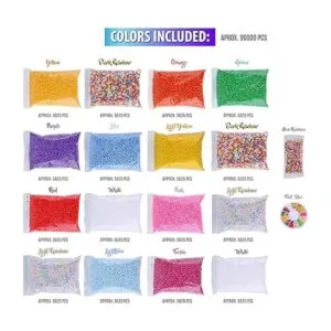 Bolas flotantes de espuma de slime paquete de 18 cuentas_3