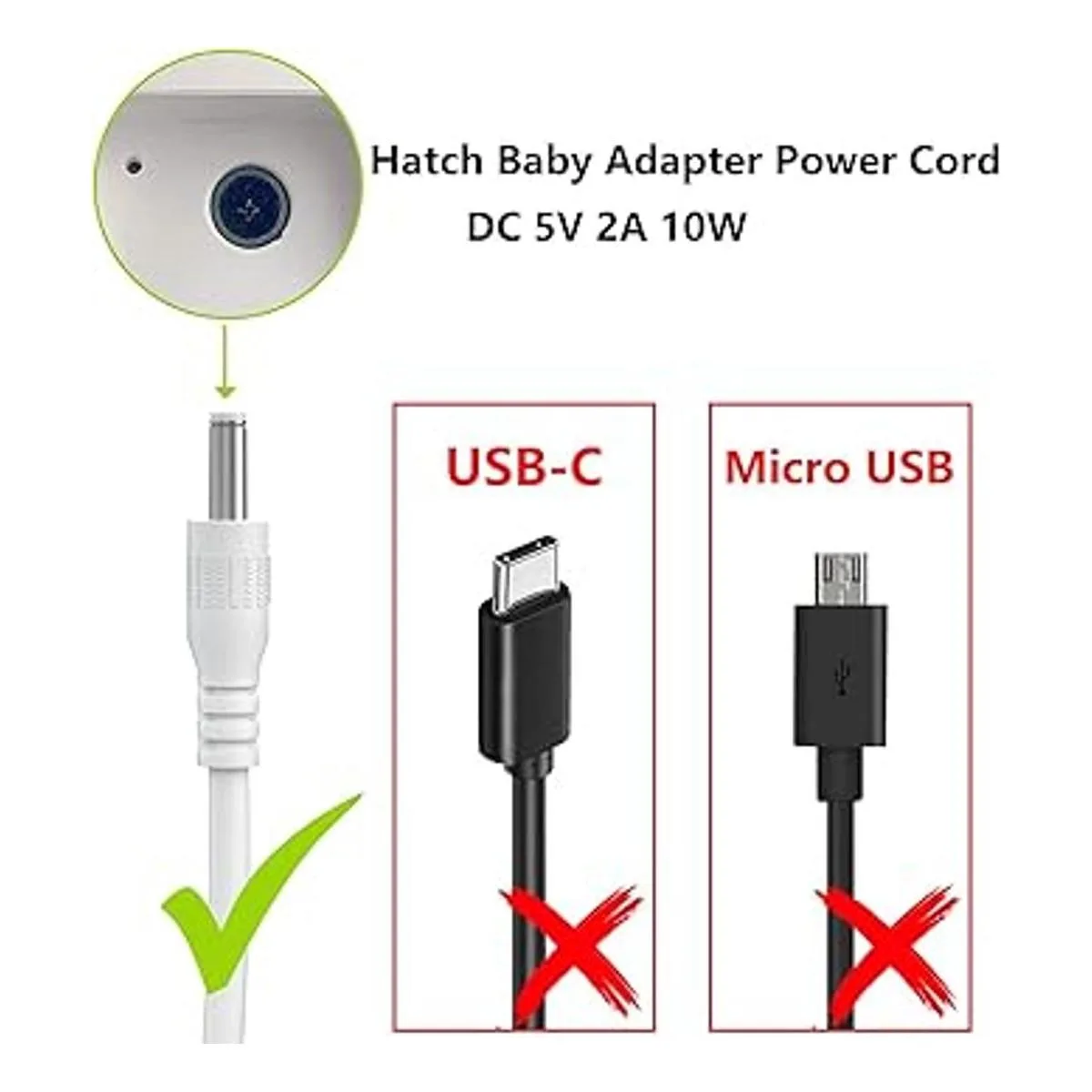 Cable de alimentación para adaptador de bebé estilo_6