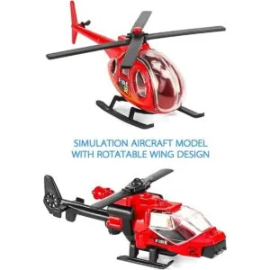 Juego de 14 piezas de camión de bomberos con juguete de_4