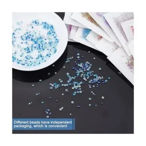 PH PandaHall Más de 10000 cuentas de burbujas de resina_6