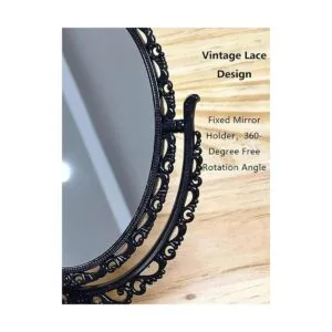 Schones Geschaft Espejo de maquillaje de mesa de 2 caras_4