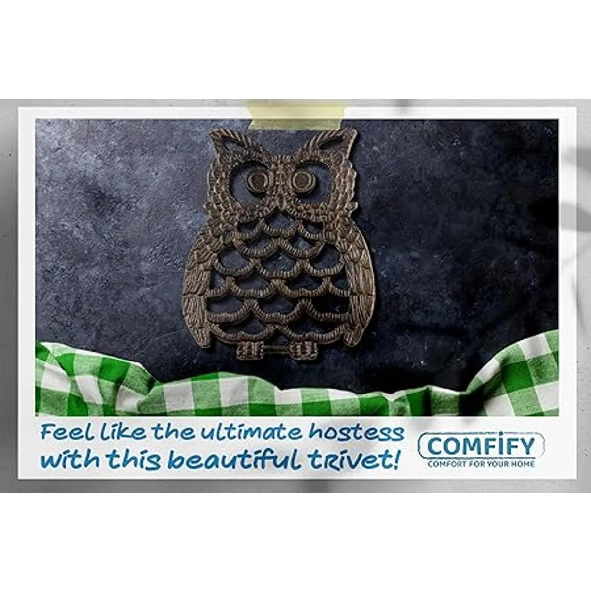 Comfify posafuentes de hierro fundido con forma de_3