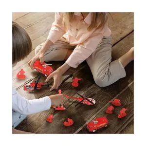 Juego de 14 piezas de camión de bomberos con juguete de_5