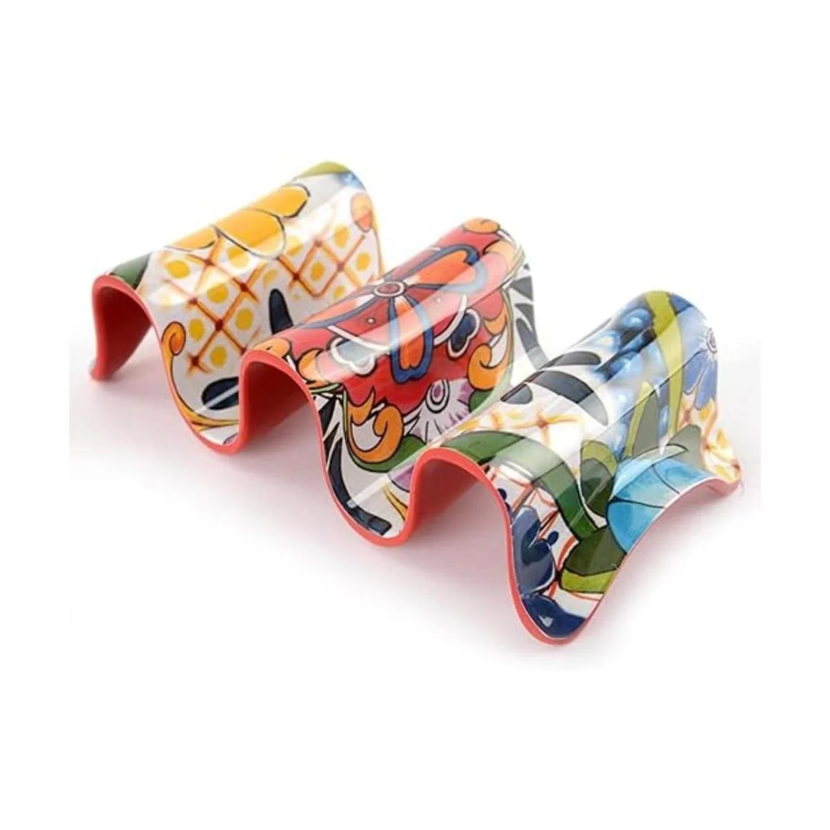 Prepara Soporte para tacos múltiples color rojo_1