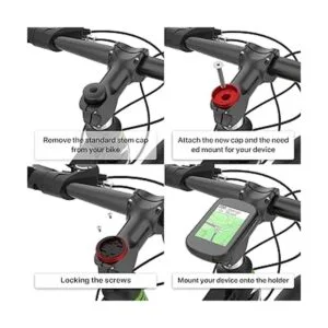 Soporte de tapa superior para vástago de bicicleta Garmin_4
