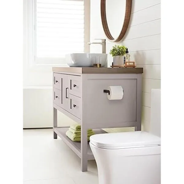 Amerock Soporte para papel higiénico Bronce aceitado_3