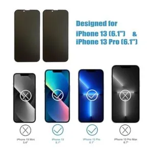 SOOPUR Paquete de 2 protectores de pantalla de privacidad_2