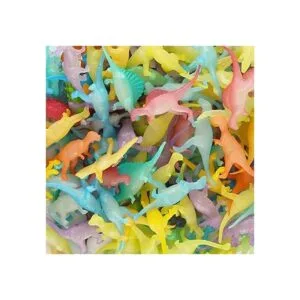 Juego de 96 piezas de juguete de dinosaurio que brilla en_5