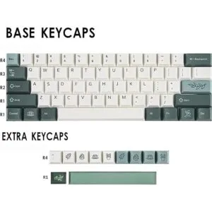 Guffercty kred Teclas PBT 60 con barra espaciadora de_2