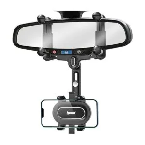 IPOW Soporte grande para teléfono de espejo retrovisor_1