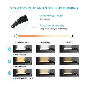Luz LED de lectura para el cuello luz de libro para leer_2