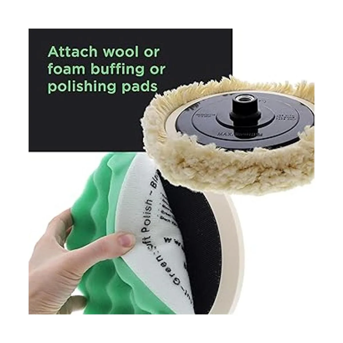 TCP Global Brand almohadilla para pulido bucle y gancho_2