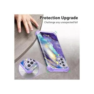 Rancase Funda compatible con Galaxy A52 5G tres capas de_5