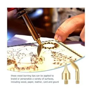 Juego de 43 puntas para quemar madera incluye símbolo de_4