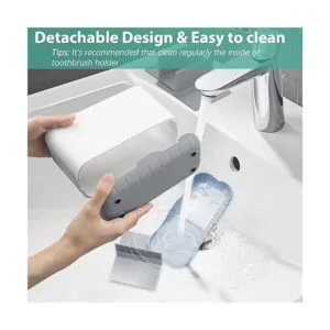 Boperzi Soporte para cepillo de dientes y pasta de dientes_3