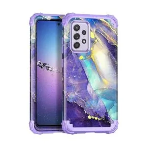 Rancase Funda compatible con Galaxy A52 5G tres capas de_1